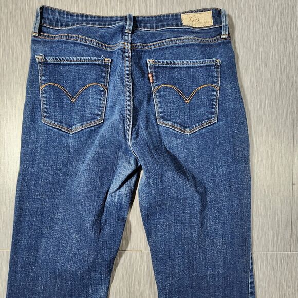 Levi’s The Demi Curve Classic Boot Cut Jean Women's Size 8/29 Mid Rise Stretch - Picture 8 of 12